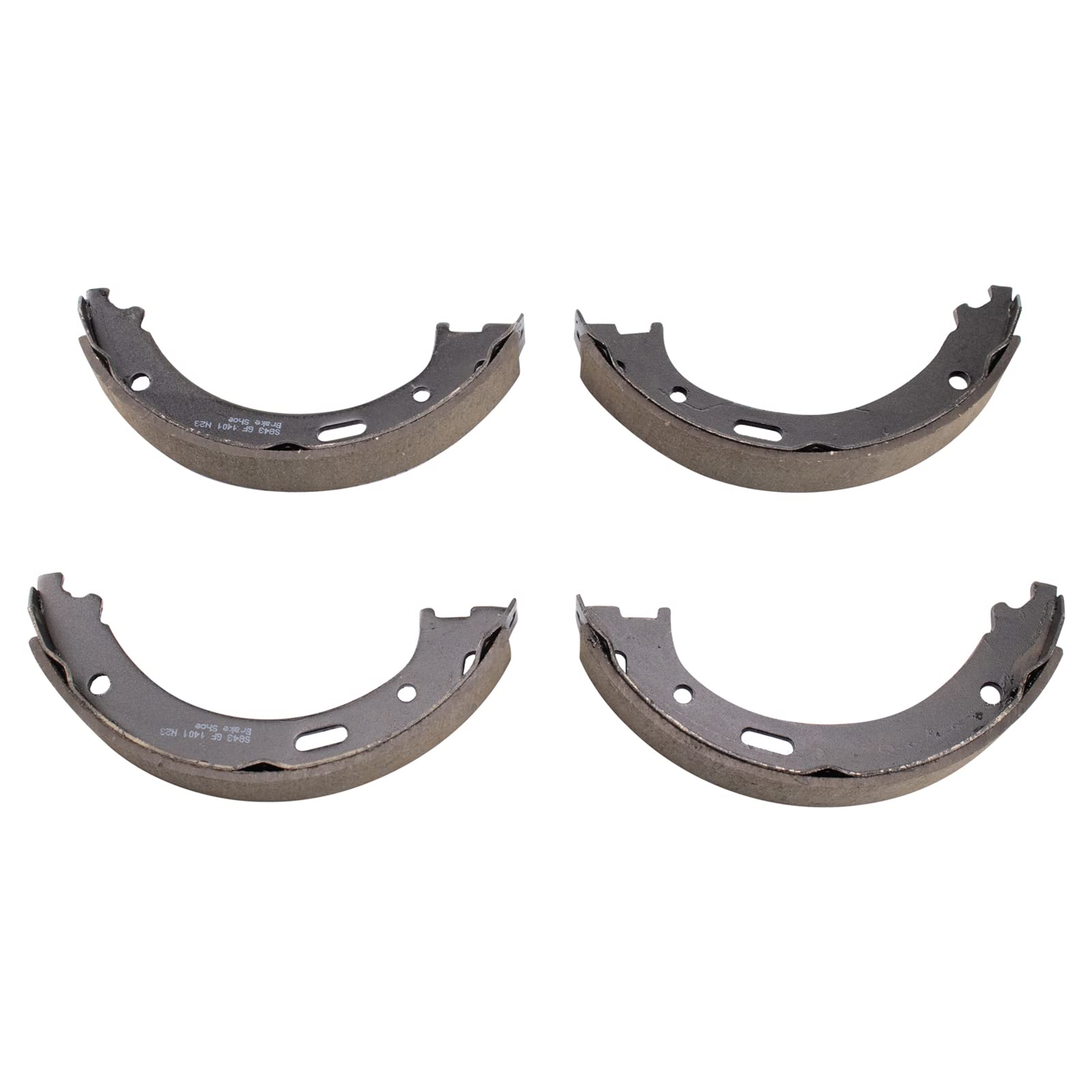 Trq Rear Brake Pad & Rotor Kit Brake Pads Brake Rotor Parking Brake Shoe Set Ceramic Compatible With 2006-2010 Jeep Commander 20