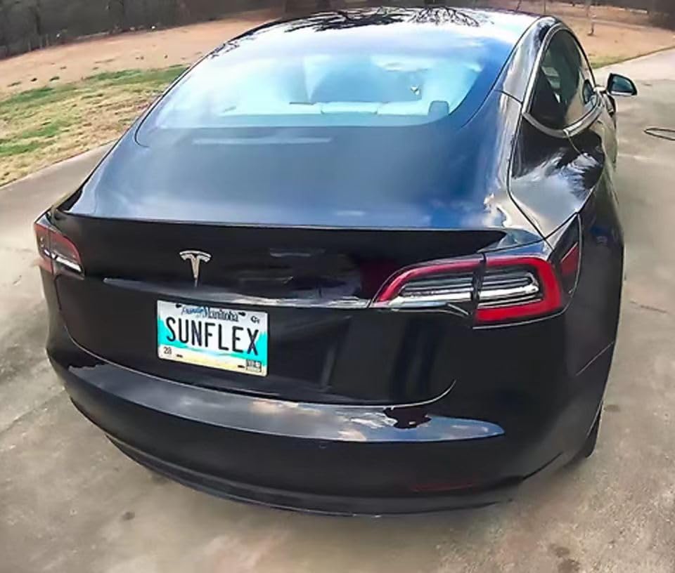 License Plate Transparent Security Frame, Privacy Focused Design,Clear Reflective Waterproof Tag and Weatherproof Shield,Anti-Gl