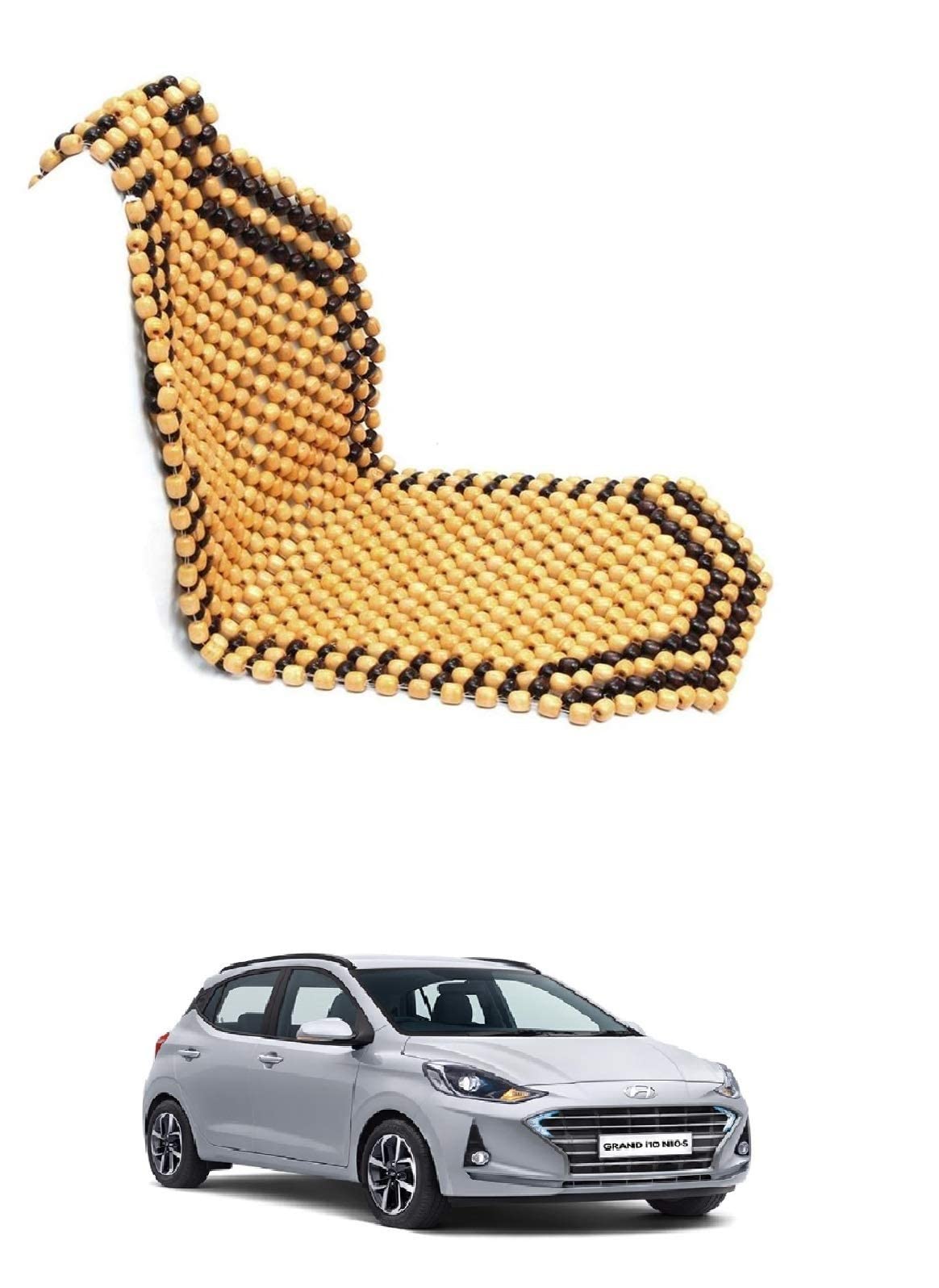 AUTOADDICT Auto Addict Wooden Bead Car Seat Covers for All Cars