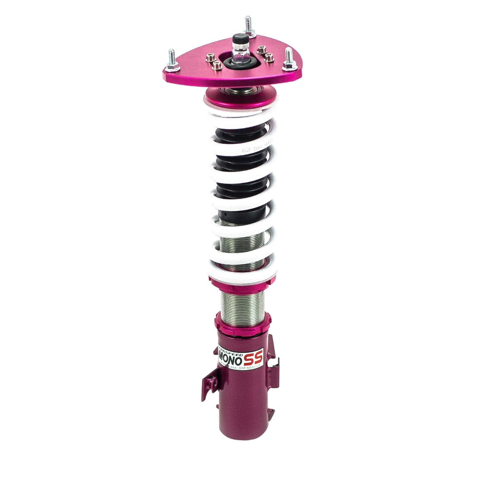 Godspeed Mss0125-B Compatible With Subaru Impreza (Ge/Gh) 2008-11 Monoss Coilovers Suspension Lowering Kit
