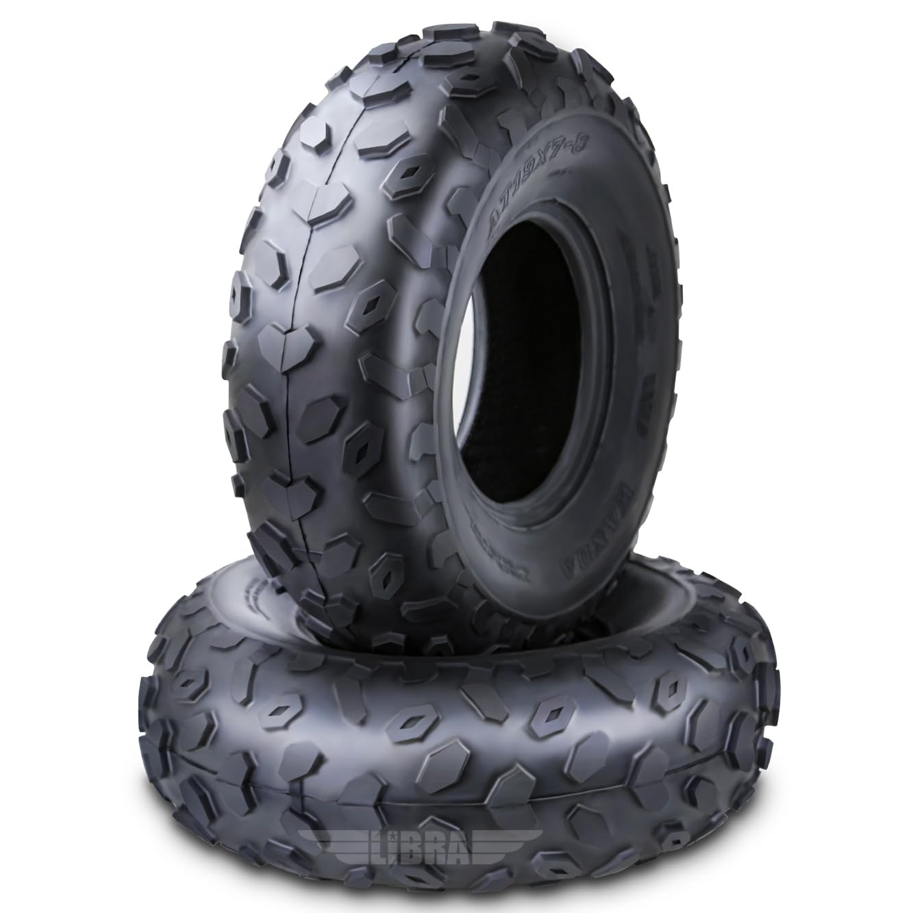 Wanda 2 New Sport Atv Tires 19X7-8 4Pr - 10038