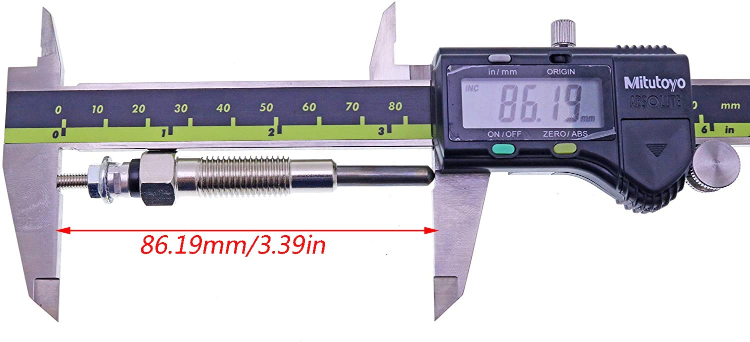 Jeenda 3Pcs Glow Plug For Mahindra 2015 2216 2415 2516 2615 2816 3016 Max 24 Hst Max 26 Hst Max 25 Hst