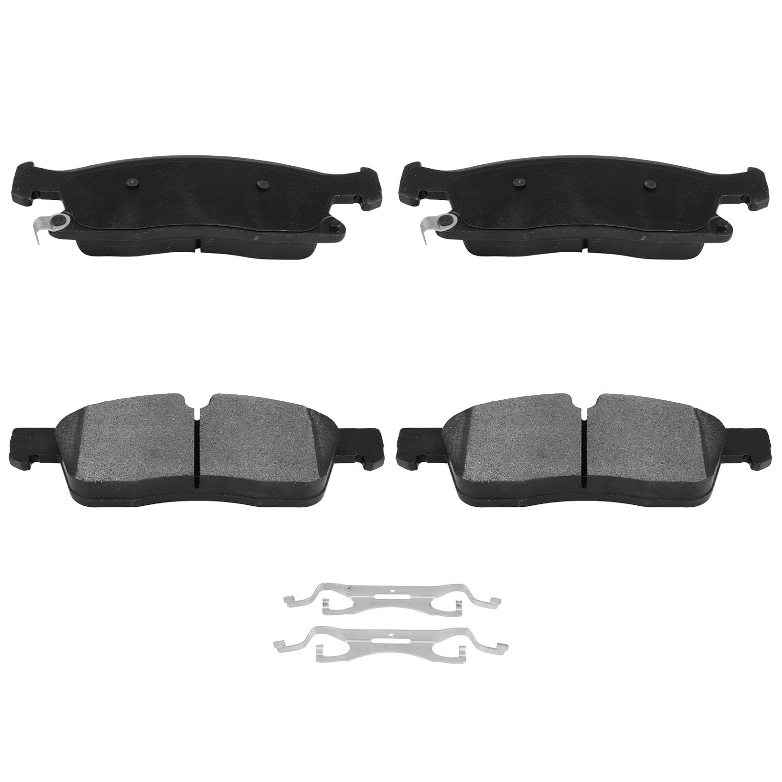 Automuto 4Pcs Front Metallic Disc Brake Pads Set D1904 For Mercedes-Benz Gl350 2013-2016, Gl450 2013-2016, Gle400 2018, Gls450 2