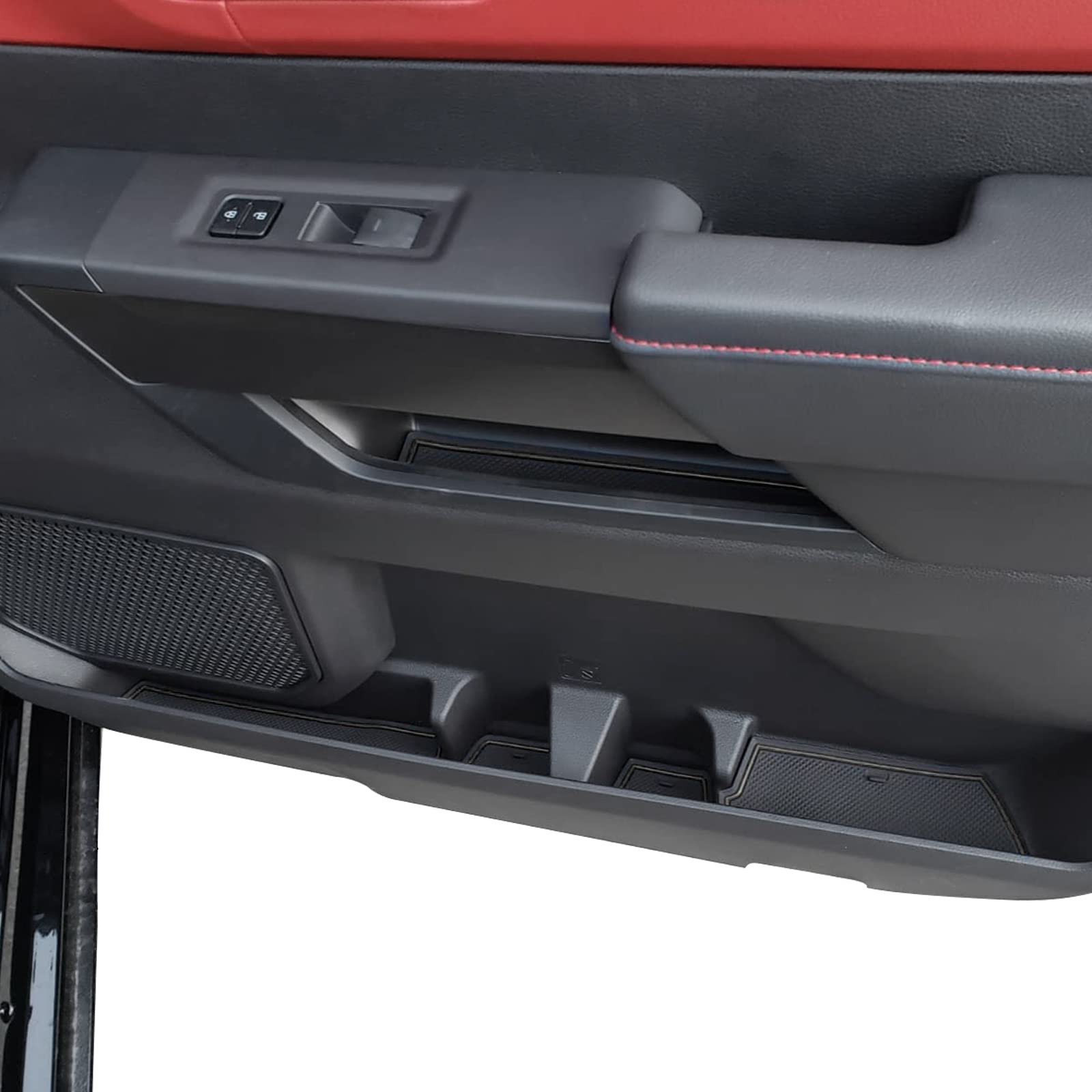 JDMCAR Liner Accessories Compatible with Toyota Tundra 2022-2023 2024 2025, Custom Non-Slip Anti Dust Cup Holder and Door Pocket