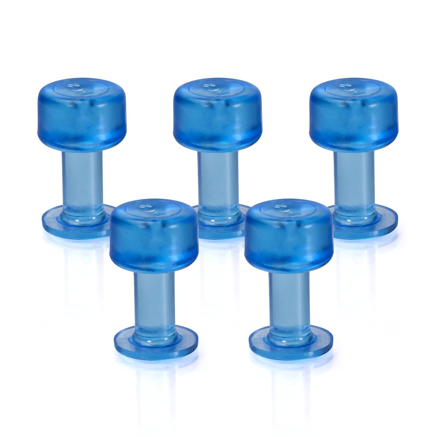 Black Plague Tabweld Black Ice 12mm Round PDR Hail Dent Tab - 5 Piece Pack - Black Ice Dent Removal Tab Set - Paintless Repair K