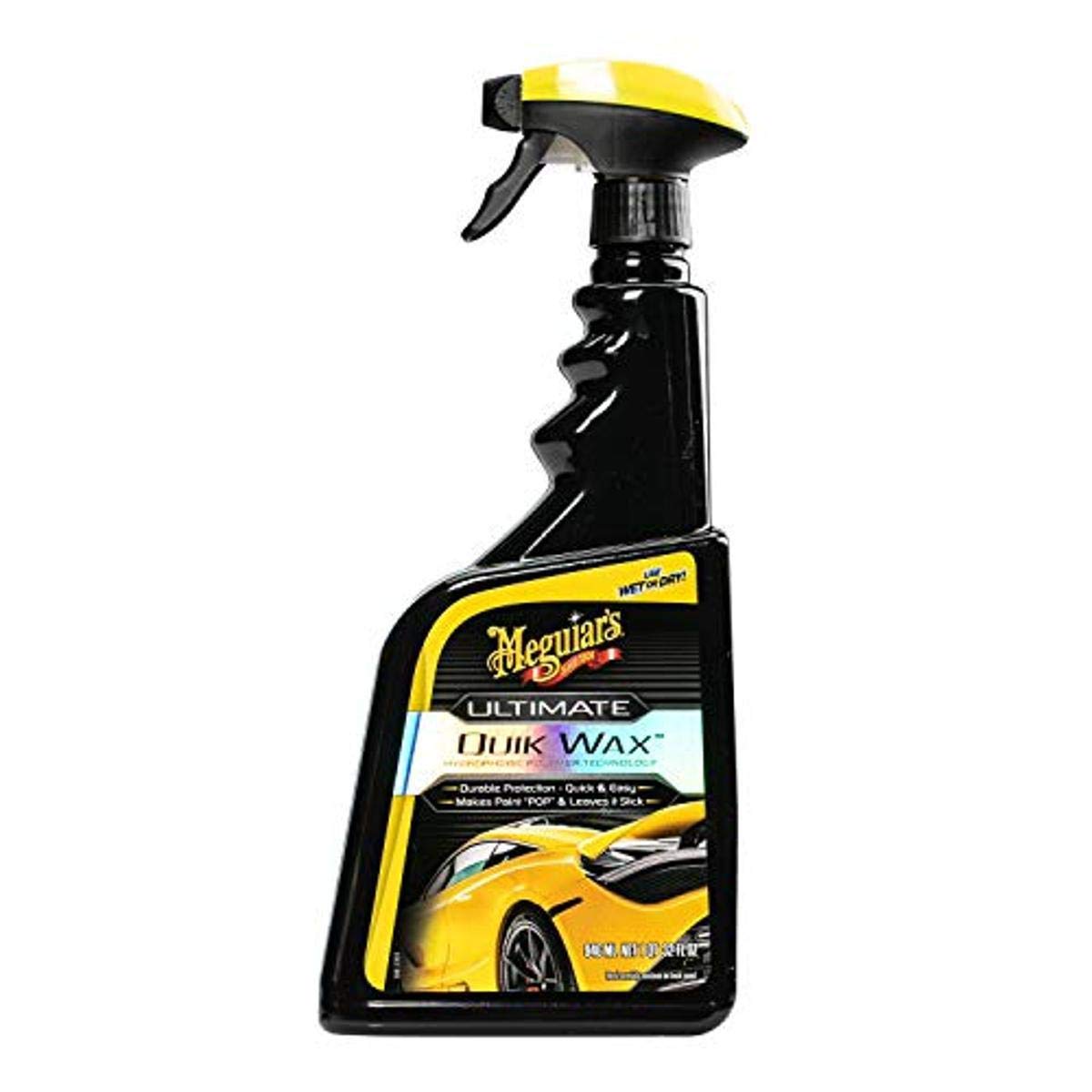 Meguiar'S Ultimate Quik Wax, Durable Protection, Quick And Easy - 32 Oz Spray Bottle