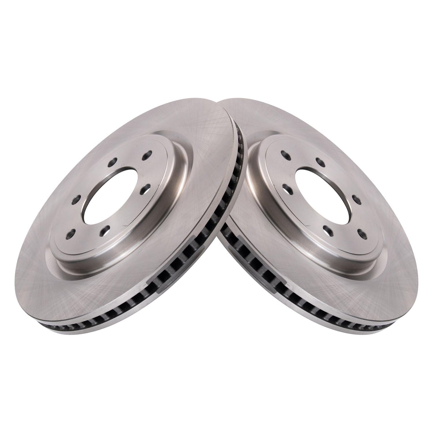 Trq Front Brake Rotors Set Compatible With 2022-2023 Ford Bronco Expedition 2021-2023 F-150 Lincoln Navigator