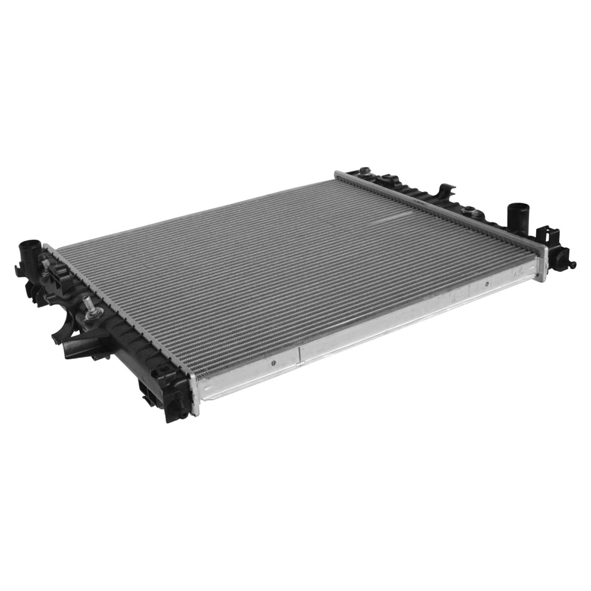 Trq Radiator Assembly Aluminum Core Compatible With 98-03 Mercedes-Benz Ml320 03-05 Ml350 99-01 Ml430 02-05 Ml500 Cu2190 Mb30101