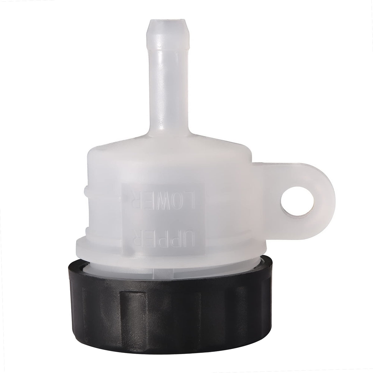 GOOFIT Motorcycle Universal Master Cylinder Rear Brake Clutch Tank Fluid Oil Cup Reservoir Replacement for Kawasaki Suzuki