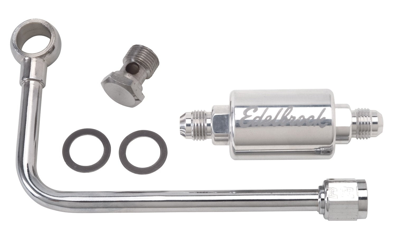 Edelbrock 8131 Chrome Fuel Line