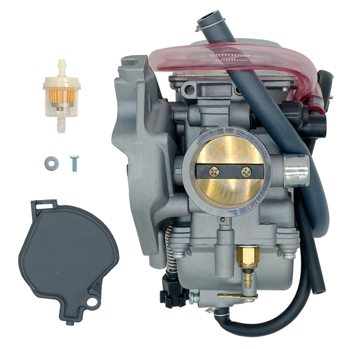 Lssm Carburetor Replacement For 2002 2003 2004 2005 2006 2007 Suzuki Vinson 500 Ltf500F 4X4 Atv Carburetor Carb