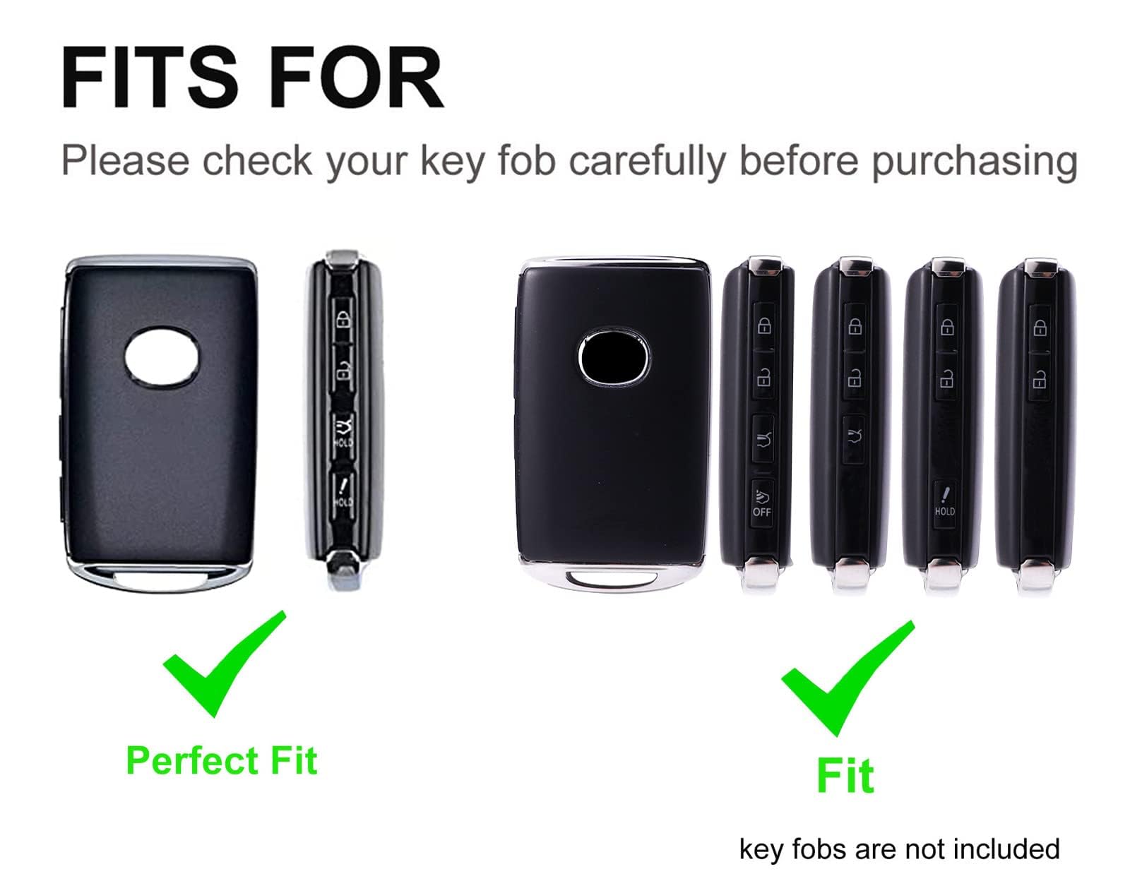 Chyoekey Key Fob Cover Case Shell Keychain For Mazda 2019-2024 Hatchback 2020-2024 Cx-5 Cx-30 Cx-9 Key Fob(Pink)