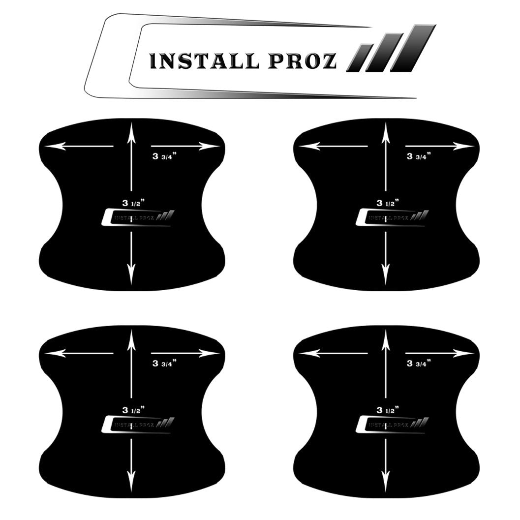 Install Proz Self-Healing Clear Paint Protection Film (4 Door Cup Protectors)