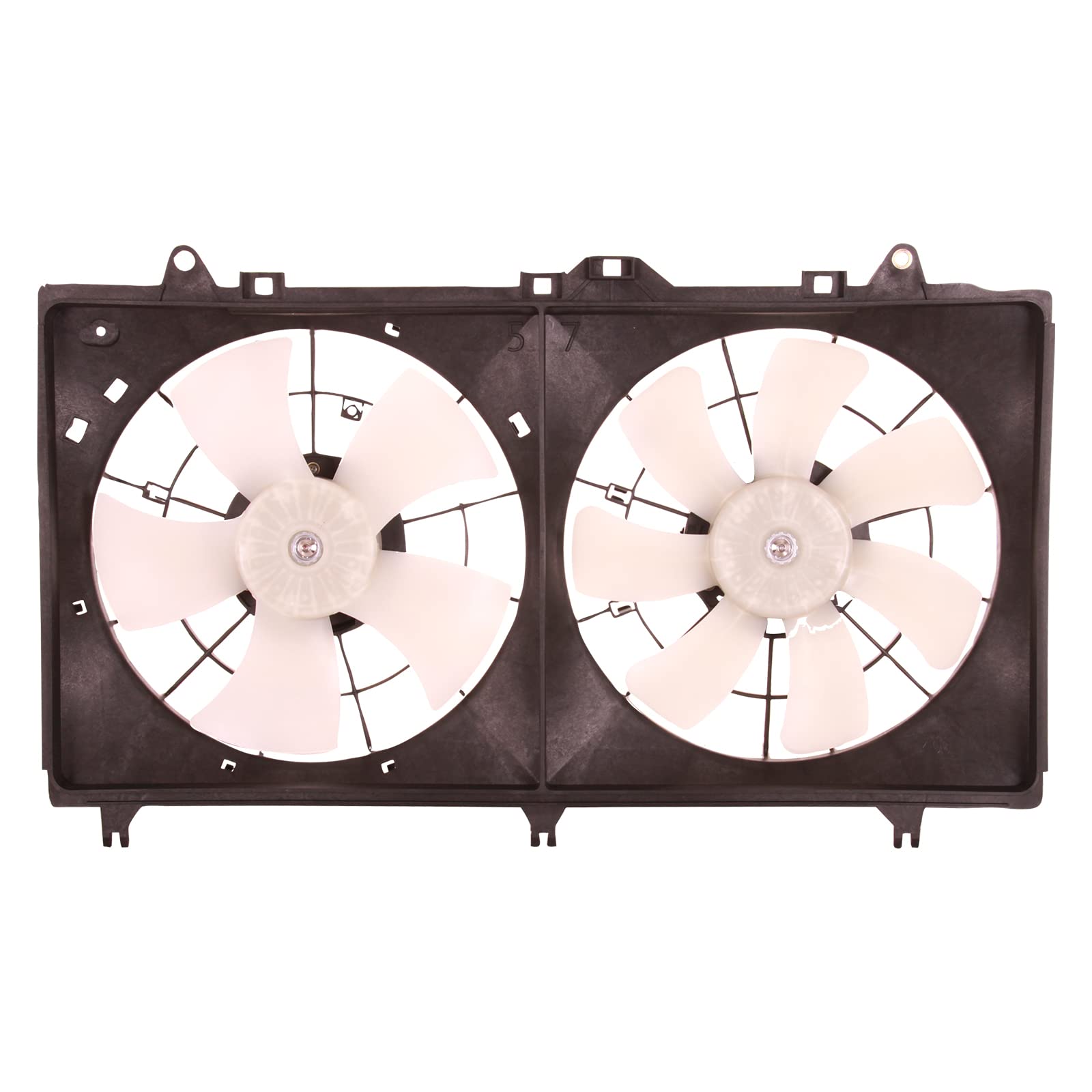 TYG OE Replacement(CAPA Quality) Cooling Fan Extra Silent for 2010-2015 Chevrolet Camaro Coupe 3.6L / 2011-2015 Convertible 3.6L