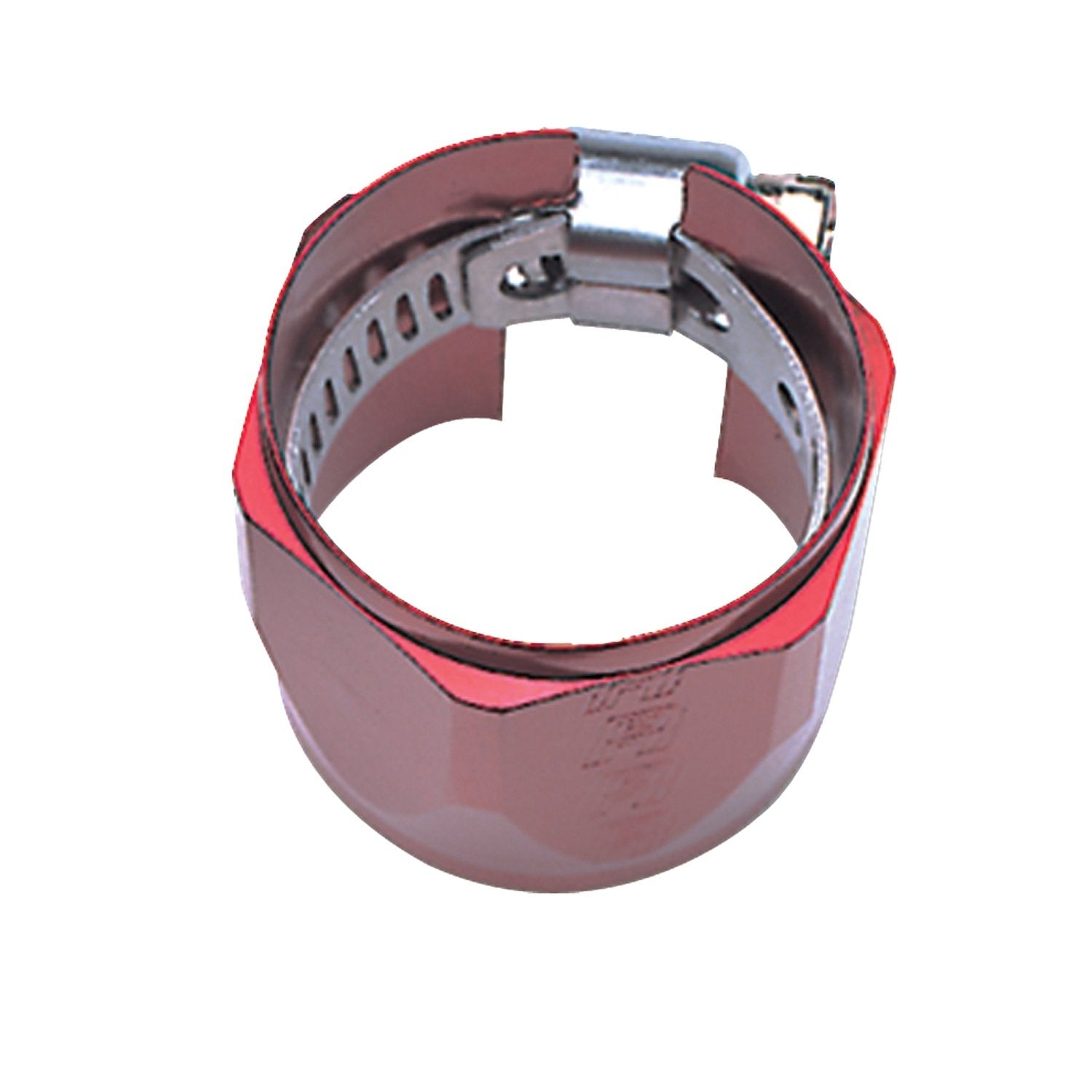 Russell 620270 Red Anodized Aluminum -8An Tube Seal Fuel Hose End