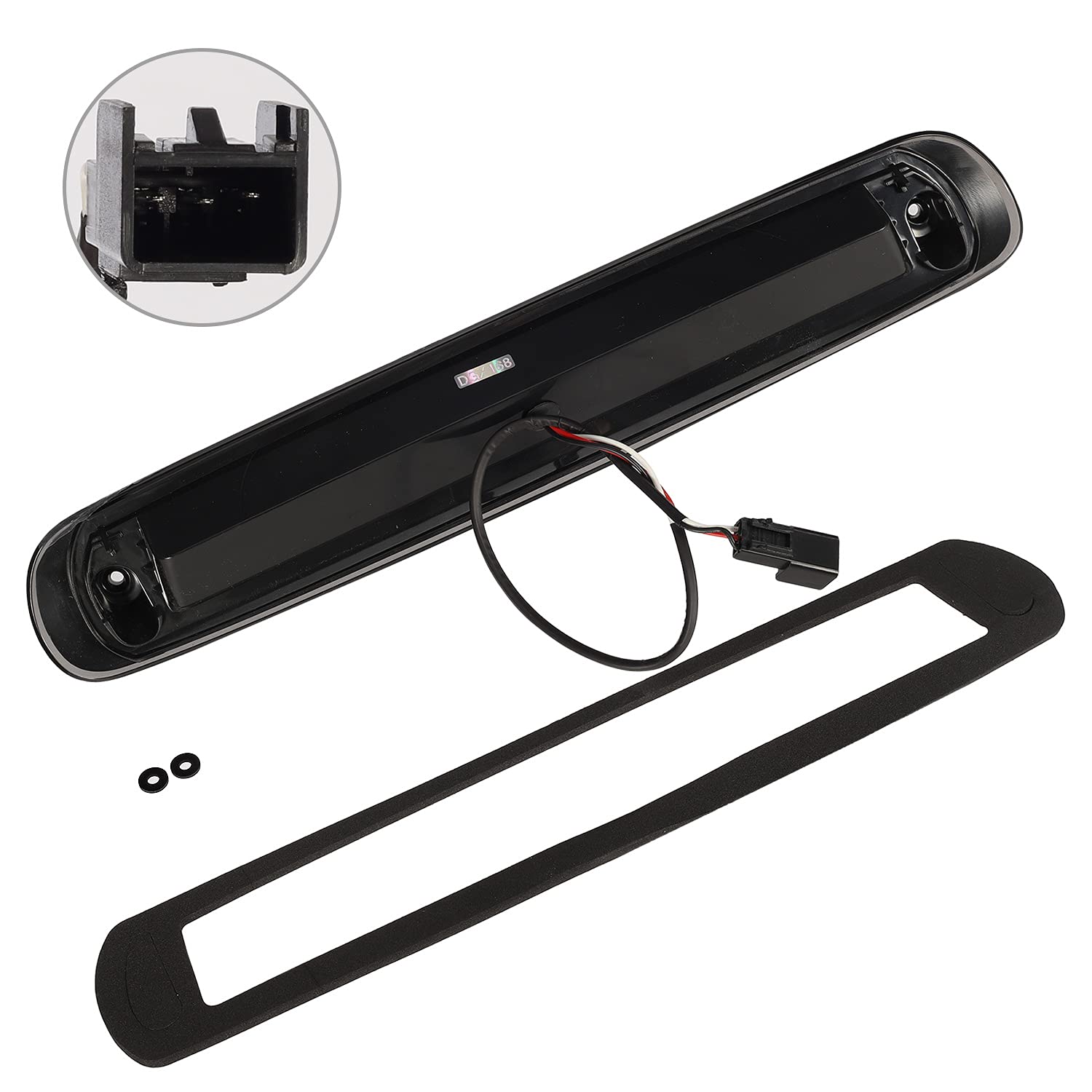 Partsam High Mount Stop Light Led 3Rd Brake Replacement For 07-13 Silverado/Sierra 1500 2500Hd 3500Hd Third Rear Cab Roof Center