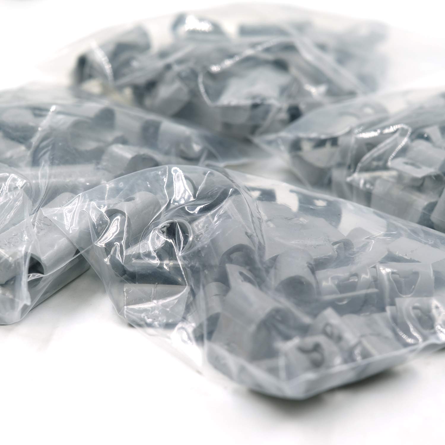 Ckauto Mc-Series Coated 0.25Oz, 0.5Oz, 0.75Oz, 1.0Oz Lead Clip On Wheel Weight Assortments, 25Pcs/ Style, Total 100Pcs/Box