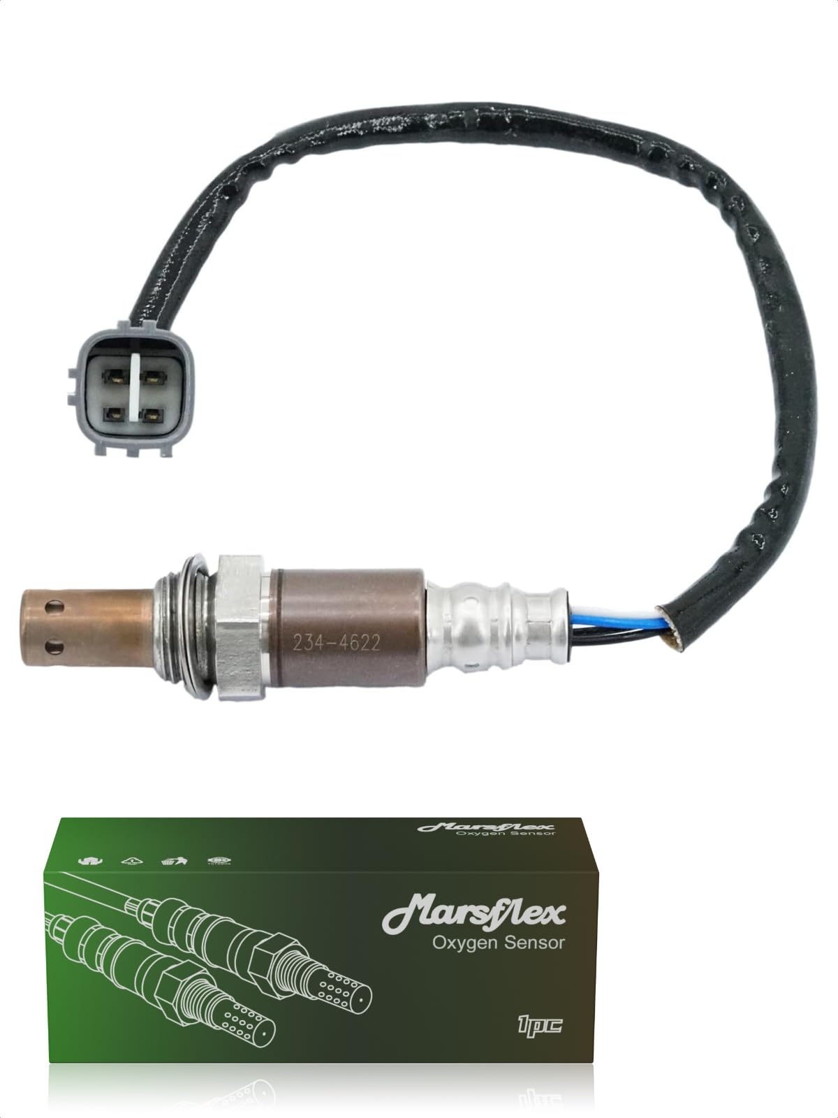 Marsflex Oxygen O2 Sensor 234-4622 13355 Downstream Heated Compatible With Toyota Camry Avalon Sienna 4Runner Rav4 Solara Matrix Lexus Es300 Pontiac Vibe,250-24360 Replacement