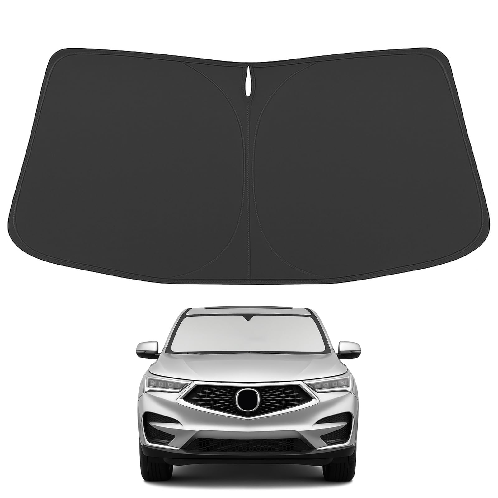 Proadsy 2025 Upgrade Windshield Sunshade Custom For Acura Rdx 2019-2024 2025 Foldable Front Window Shade Block Sun & Uv Car Prot
