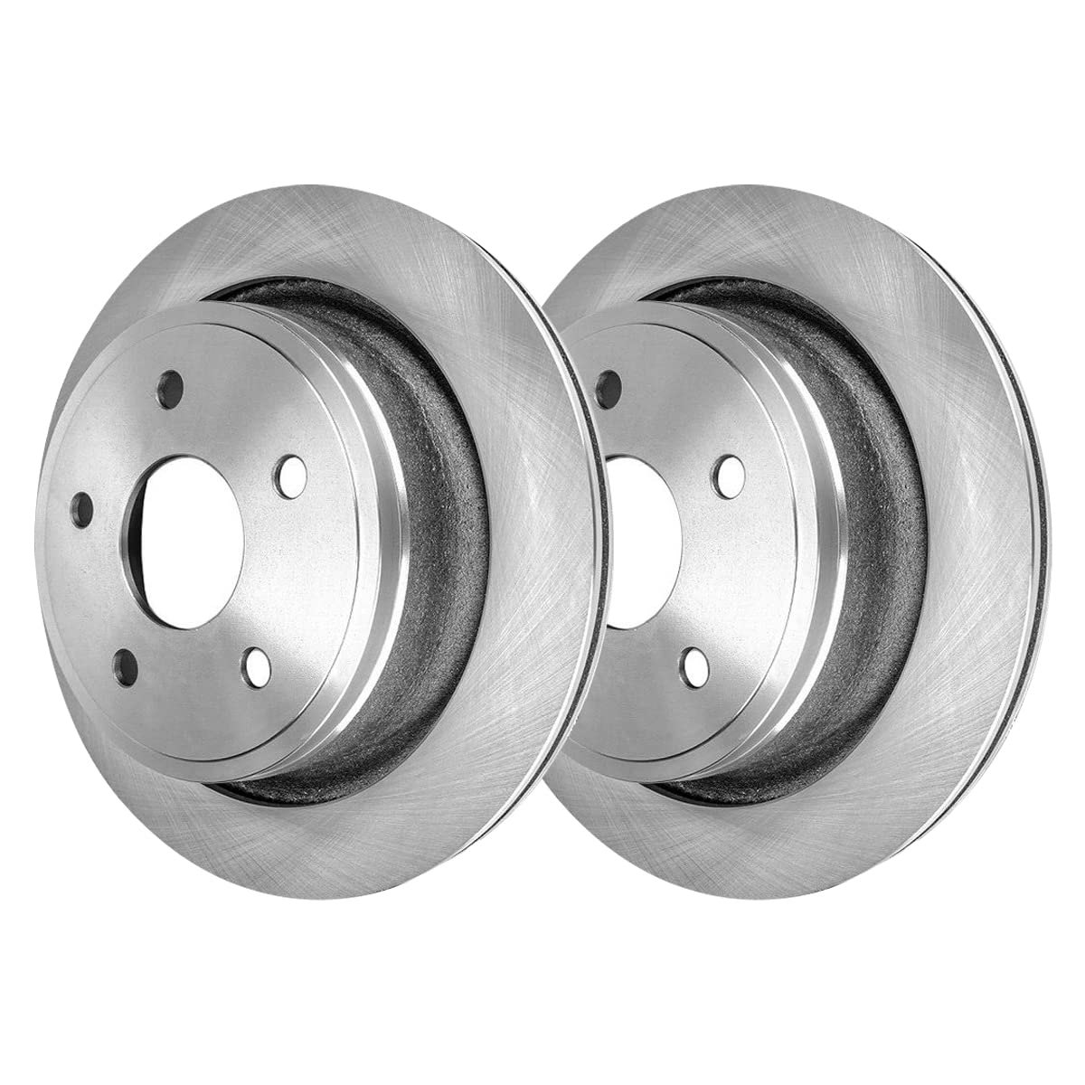 Autoshack Rear Brake Rotors Pair Of 2 Driver And Passenger Side Replacement For 2002-2018 Ram 1500 2004-2009 Dodge Durango 2007-2009 Chrysler Aspen 3.0L 3.6L 3.7L 4.7L 5.7L 5.9L V6 V8 4Wd Rwd R63008Pr