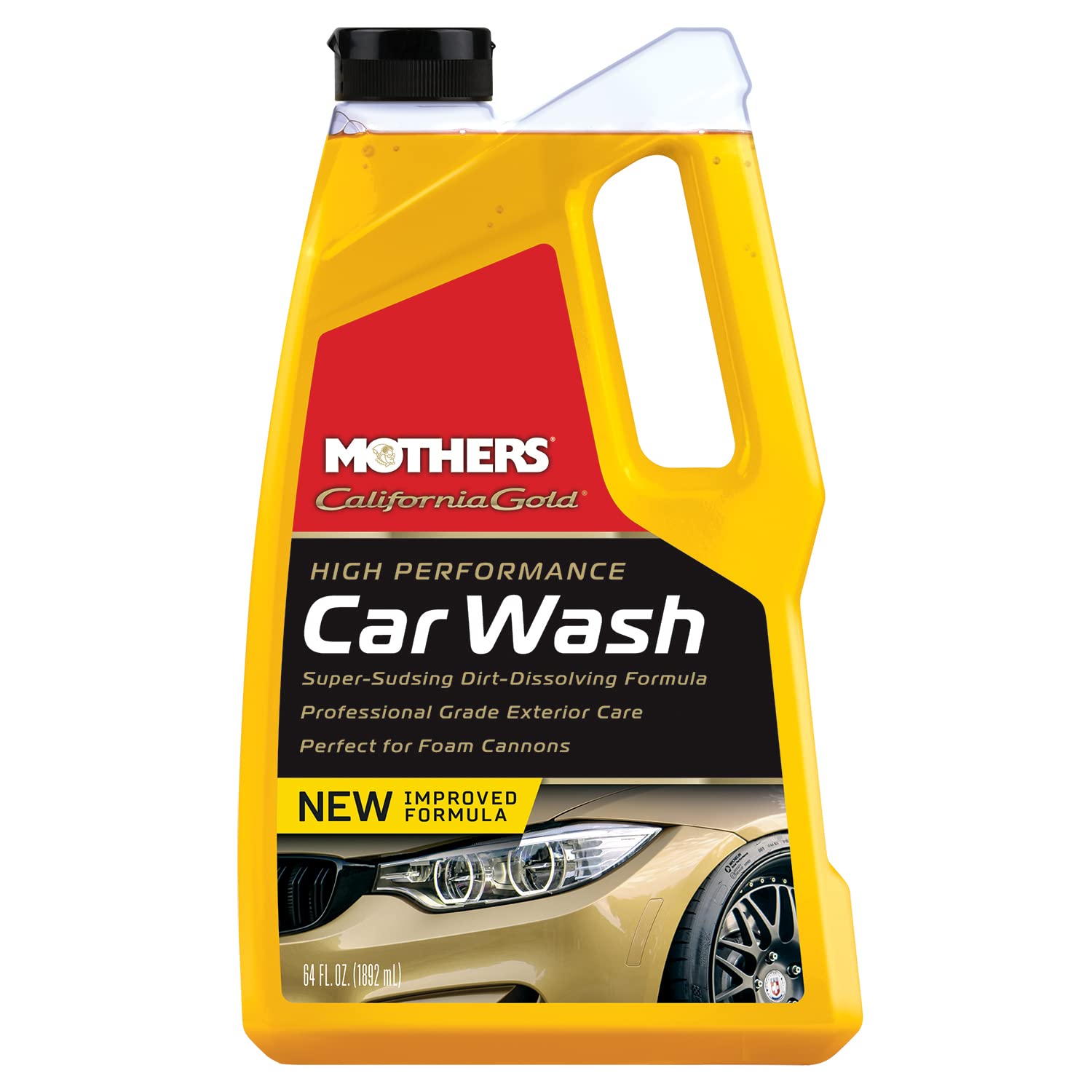 Mothers 05664 California Gold Car Wash - 64 Oz.
