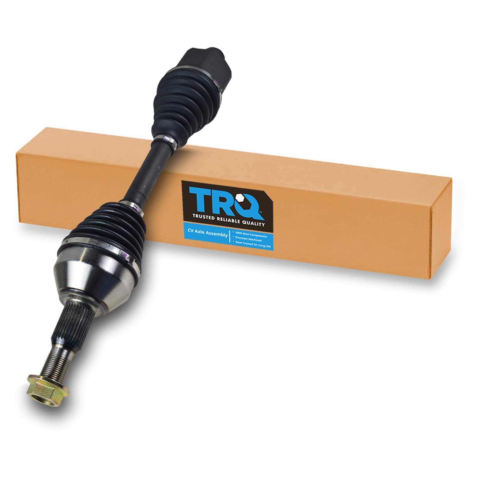 Trq Front Right Cv Axle Shaft Assembly Passenger Side Compatible With 2008-2017 Buick Enclave 2009-2017 Chevrolet Traverse 2007-