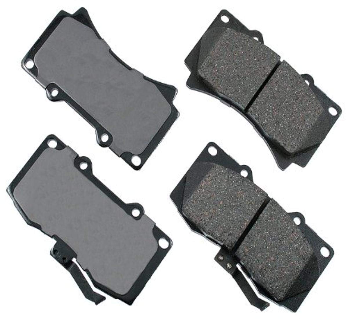 Akebono Act1119 Proact Ultra Premium Ceramic Disc Brake Pad Kit