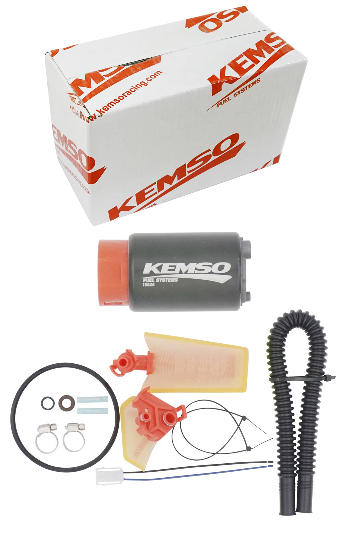 Kemso 13826 High Performance Intank Fuel Pump For 2006-2023 Yamaha Yfm700 Raptor 700/Kodiak 1S3-13907-10-00/2007-2023 Yamaha Gri