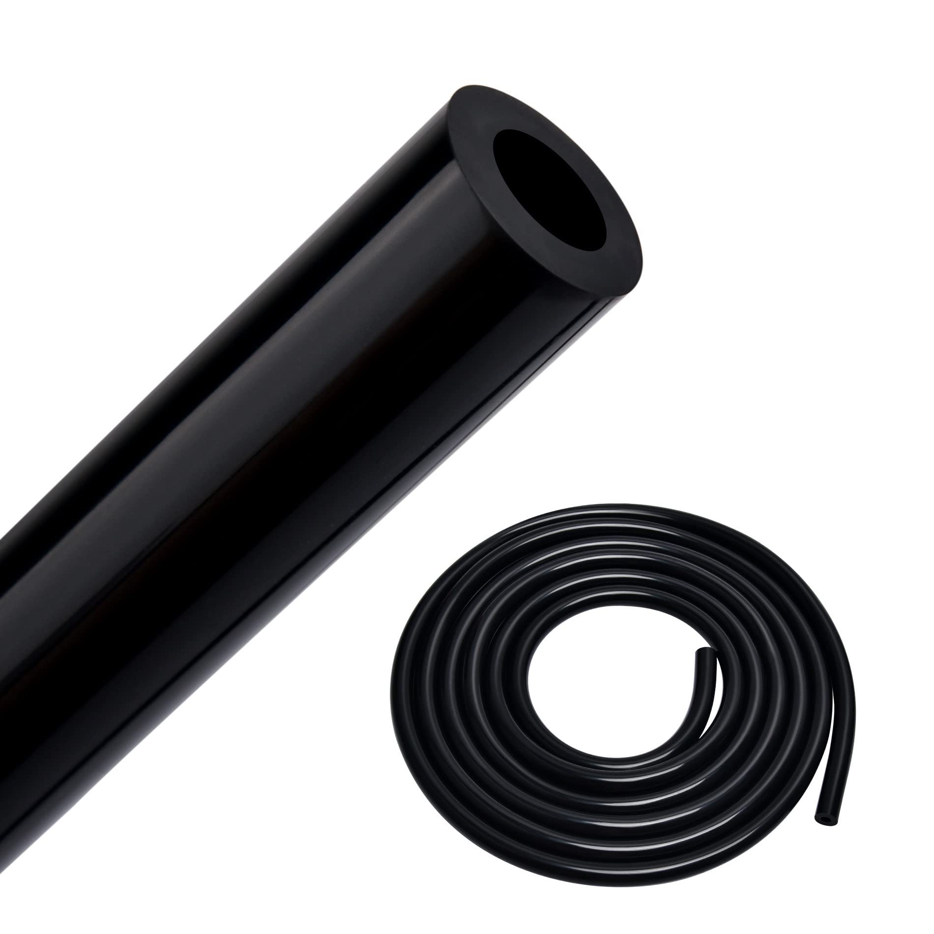 Evil Energy 5/16 Silicone Vacuum Tubing Hose Line 10Ft 130Psi Max Pressure Black (8Mm Id)