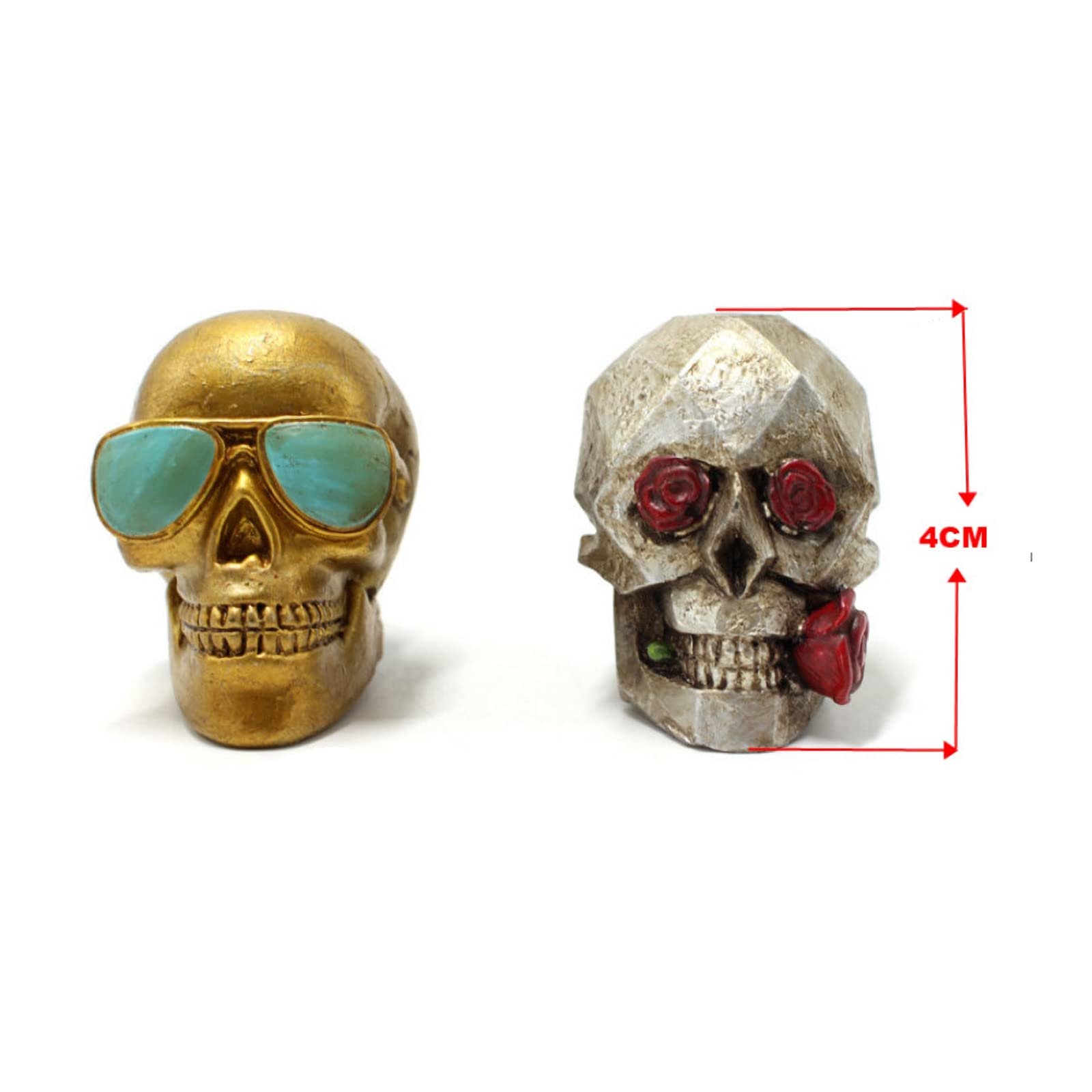 Halloween Car Decorations Sugar Skull Air Freshener Car Decor For Women Men Teens Witchy Gifts Cool Stuff For Automotive Truck V