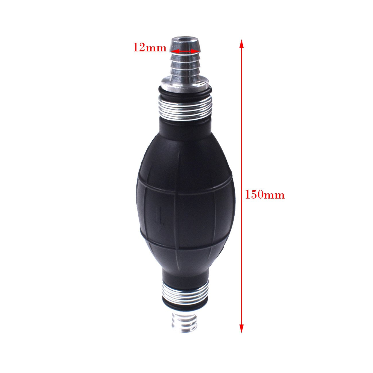 Jrl Fuel Pump Fuel Line Hand Primer Bulb 12Mm 1/2‘’ Inch Rubber Fit For Car/Boat/Marine/Motorcycle 9001080A