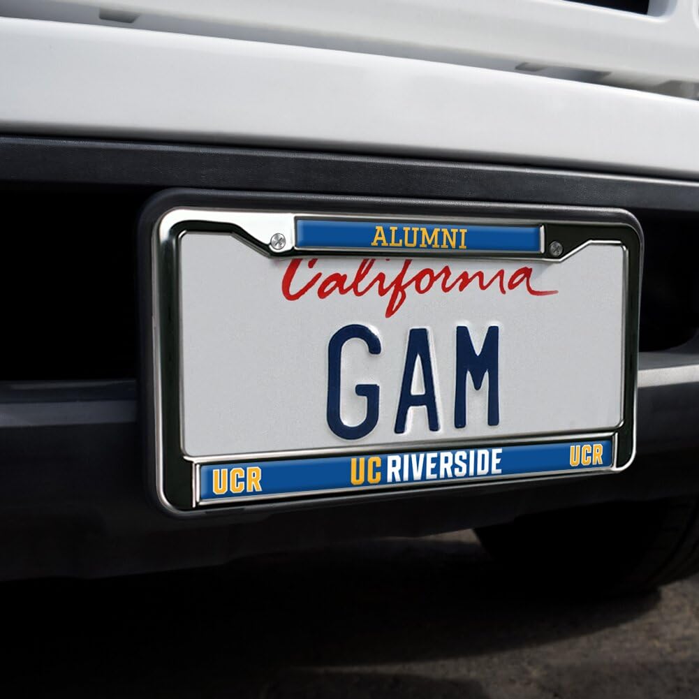 GRAPHICS & MORE Metal License Plate Frame - UC Riverside Highlanders Alumni Full Size