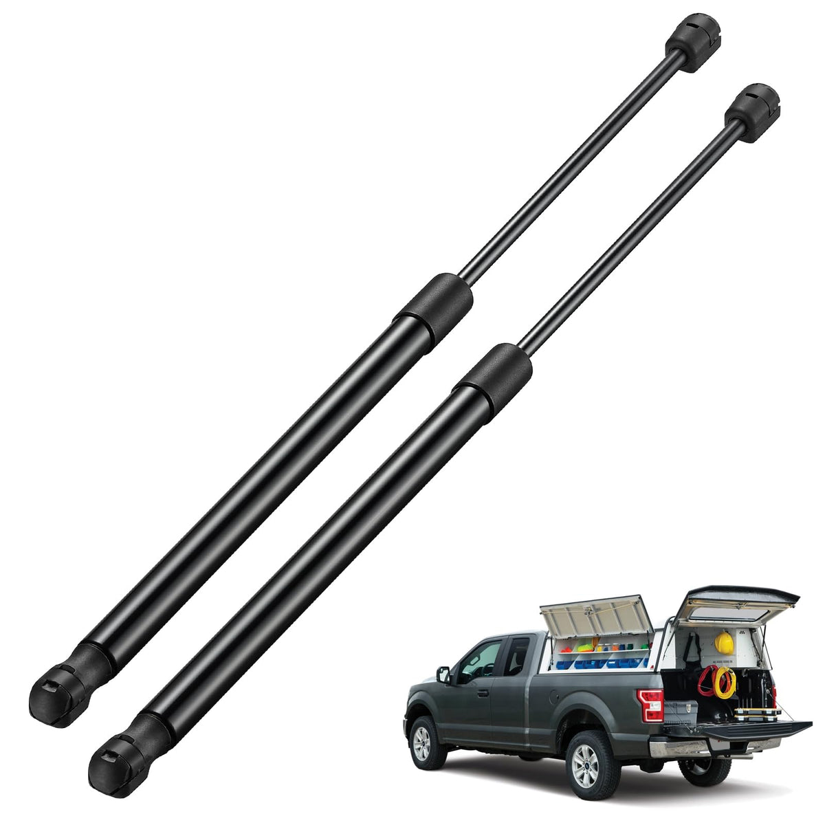 Bdfhyk Sx200P15 20Inch 15Lbs (66N) Gas Shocks Struts Lift Support For Rv Door Tonneau Cover Camper Bed Trailer Door Truck Bed Mo