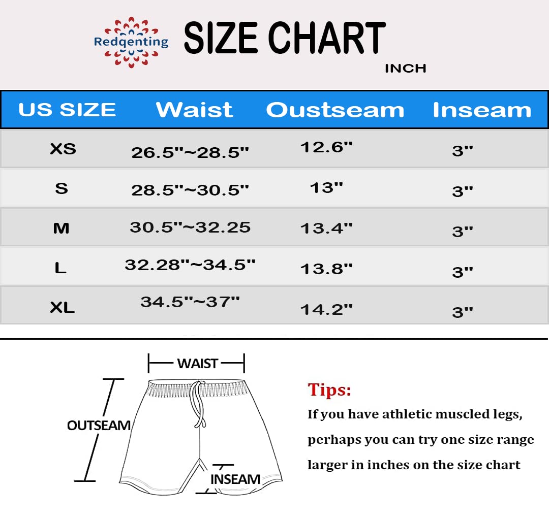 Mens Swim Trunks Quick Dry Swimwear Zipper Pockets, Swim Shorts With Mesh Lining Navy Blue