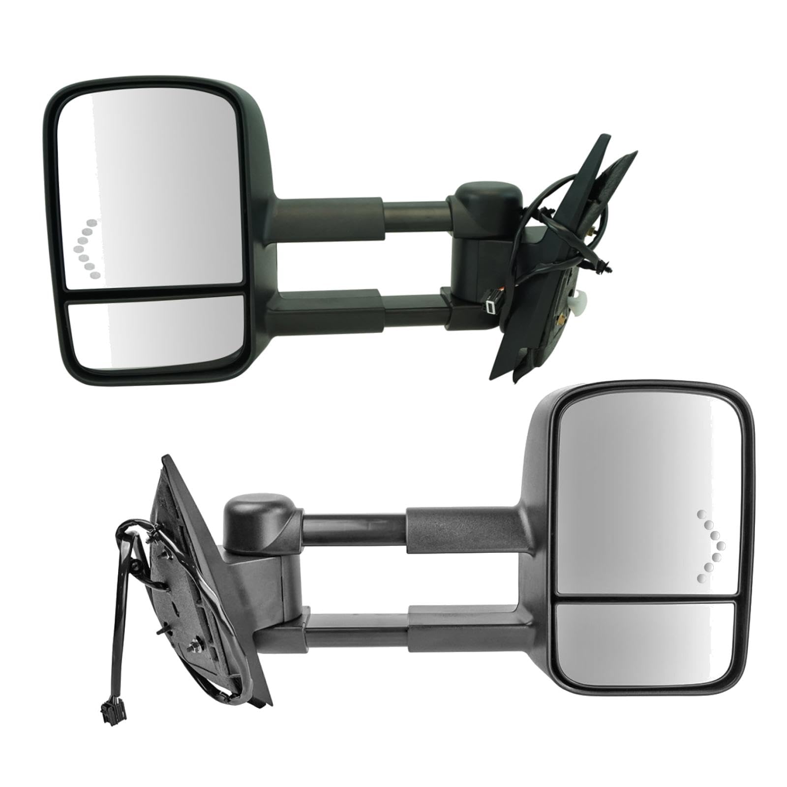 Trail Ridge Mirror Set Compatible With 2007-2014 Cadillac 2007-2014 Chevrolet 2007-2014 Gmc