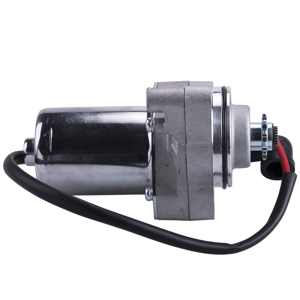 Cncmotok 3 Bolt Starter Motor With Line For 50Cc 70 Cc 90Cc 100Cc 110Cc 125Cc 4 Stroke Quad Wheelers Atvs Taotao Ssr Roketa Go Karts Pit Bike Jonway Sunl Dune Buggy Sandrail Coolster