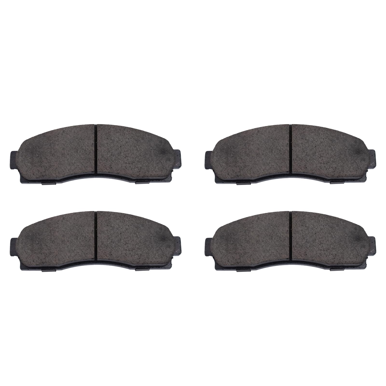 TRQ Front Premium Posi Ceramic Disc Brake Pads Kit for SUV Pickup Truck