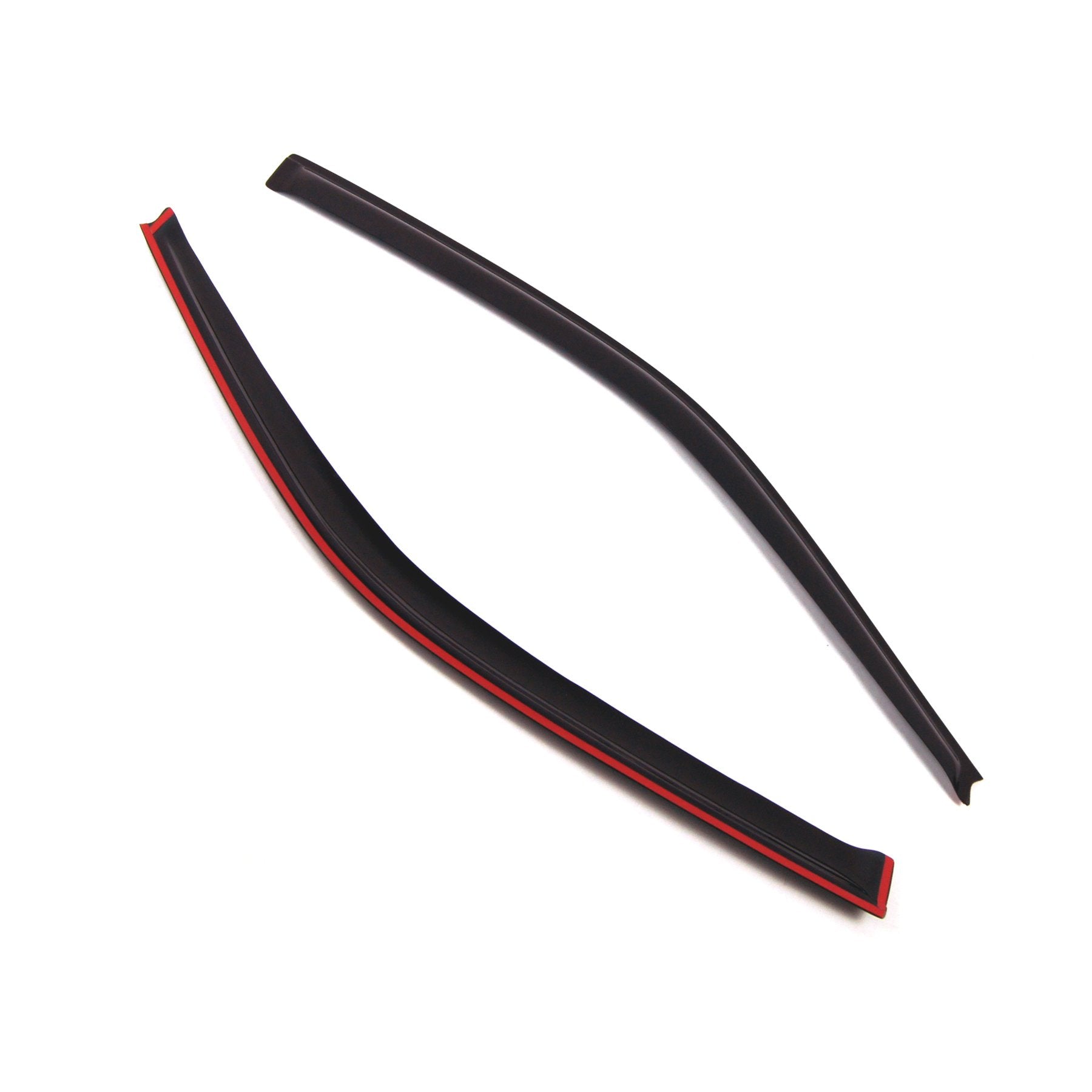 Tuningpros Outside Mount Window Vent Visors Rain Guards Compatible With Honda Civic Coupe/Hb 1996-2000 | Side Window Wind Deflec