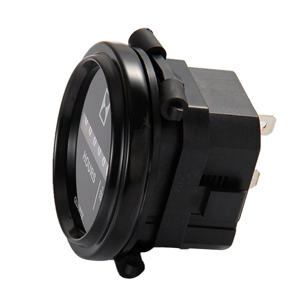 Mechanical Hour Meter Gauge - AIMILAR Professional Engine Hourmeter AC110-250V for Boat Auto ATV UTV Snowmobile Lawn Tractors Ge