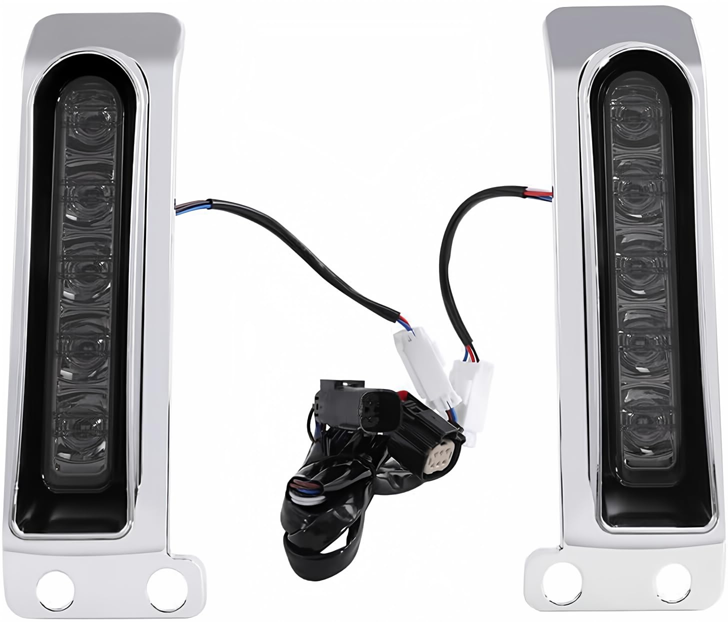 TCMT LED Inserts Saddlebag Support Auxiliary Filler Panel Brake Tail Lights Fit For Harley Road Glide FLTR 2014-2023 Electra Gli