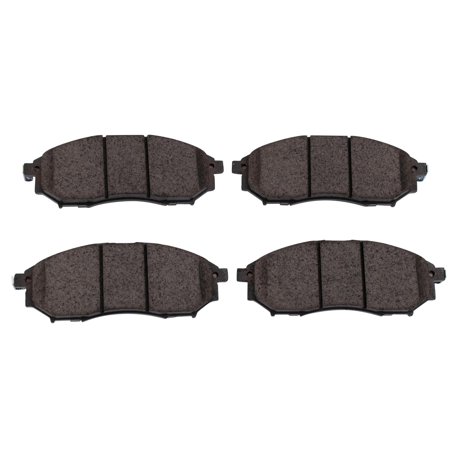 TRQ Premium Posi Ceramic Front Brake Pad LH RH Kit for Nissan Infiniti