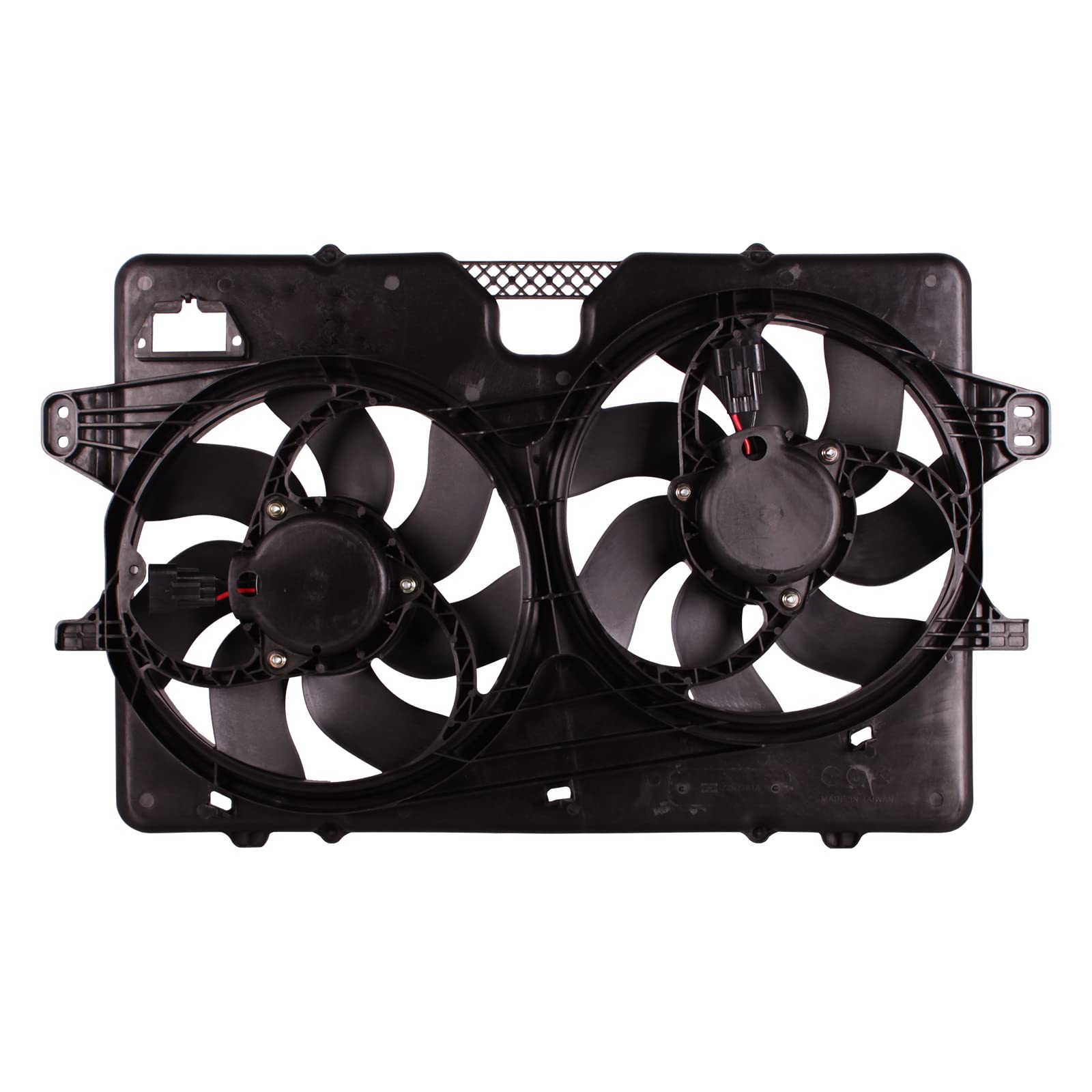 TYG OE Replacement(CAPA Quality) Cooling Fan Extra Silent for 2008-2012 Ford Escape 3.0L, 2008-2011 Mercury Mariner 3.0L, 2008-2