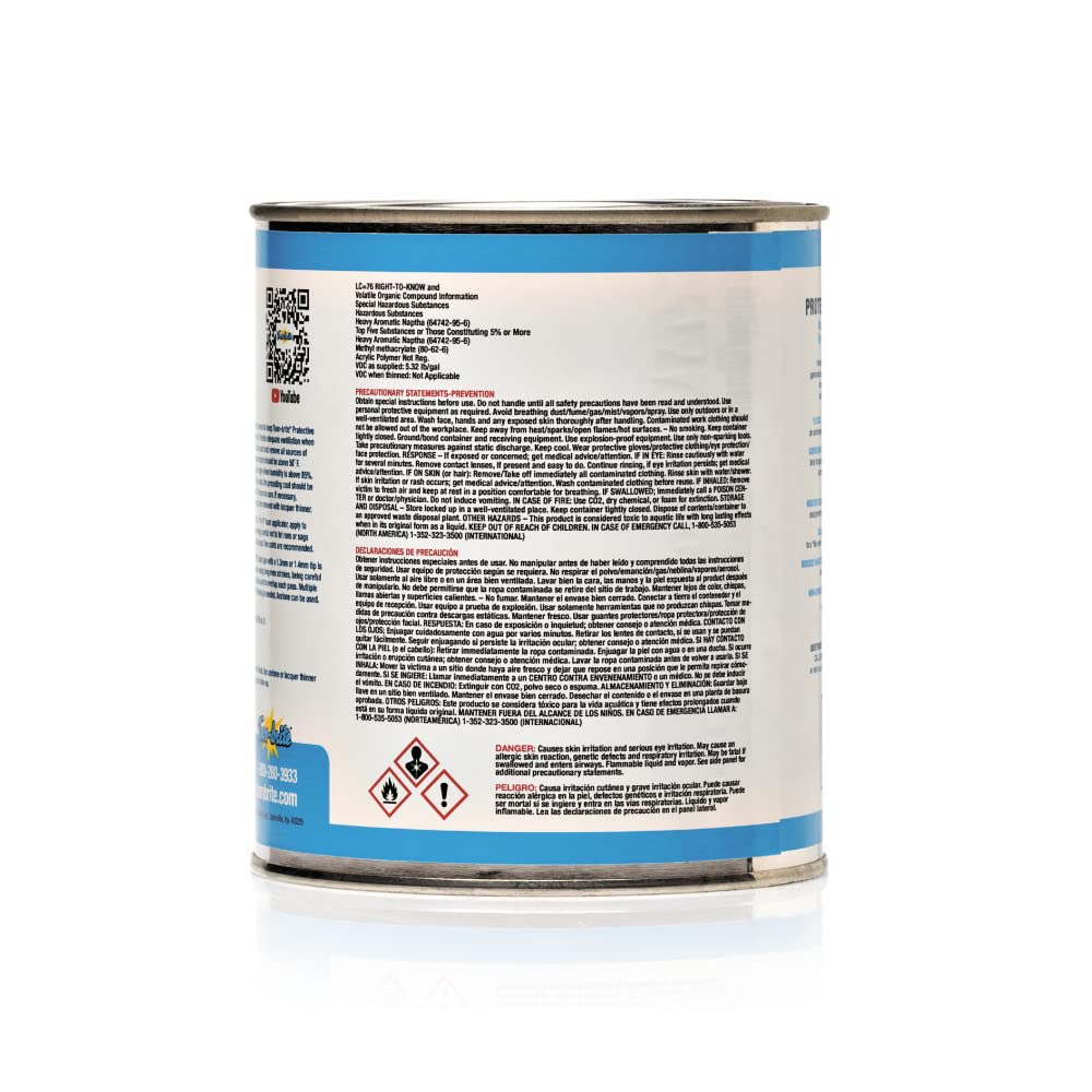 Toon-Brite P100Qt Protective Clear-Coat - 32 Oz. (Quart)