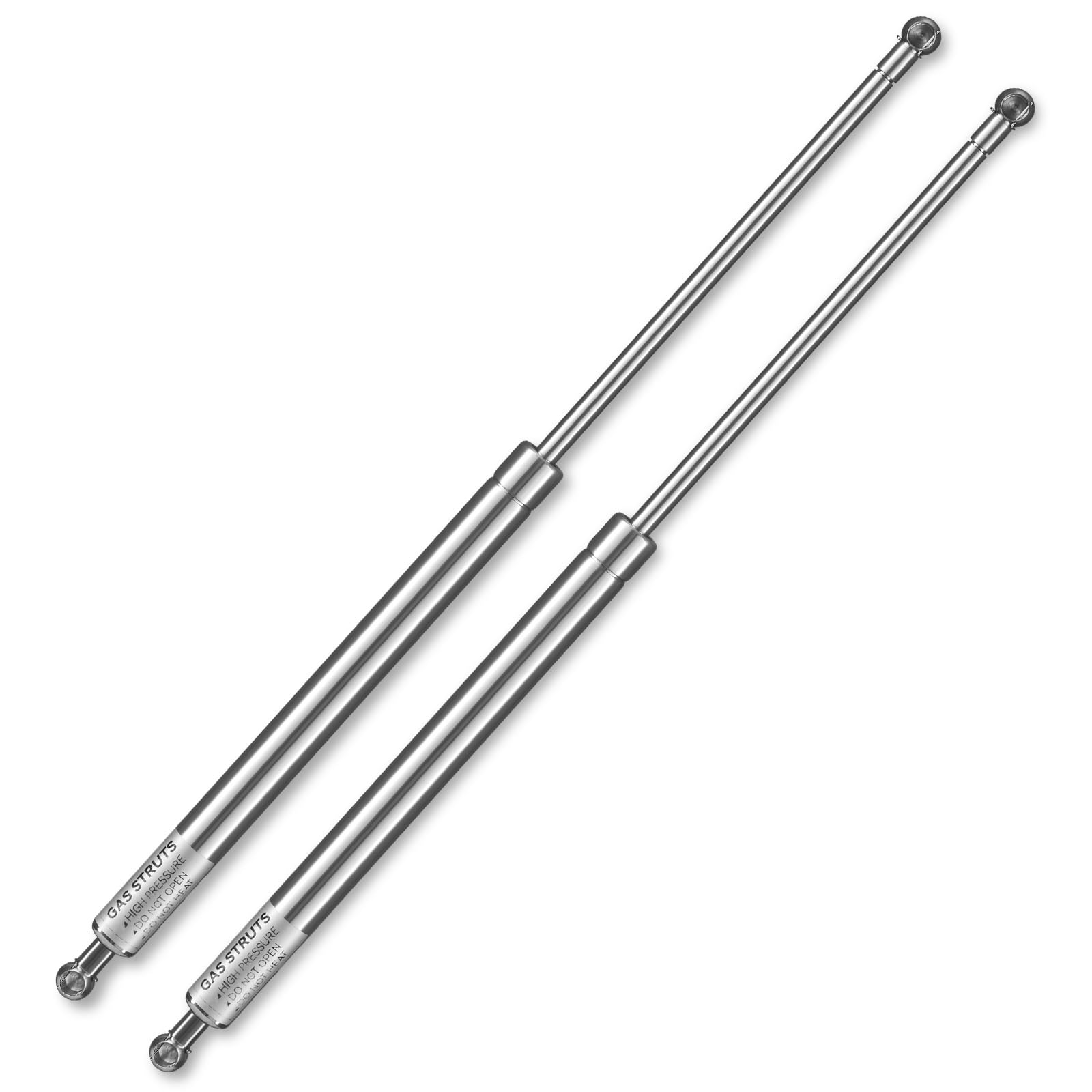 Vepagoo 15 Inch 60Lb/267N Stainless Steel Marine Grade Lift Support For Boat Locker Door Leer Camper Shell Topper Rear Window, C