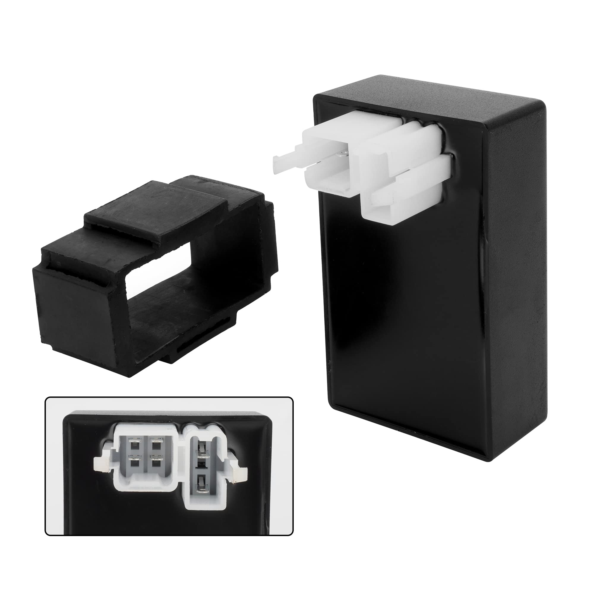 6 Pin Dc Cdi Box Replacement For Cg150Cc 200Cc 250Cc Vertical Engine Atv Quad Scooter Go Karts Dirt Bike