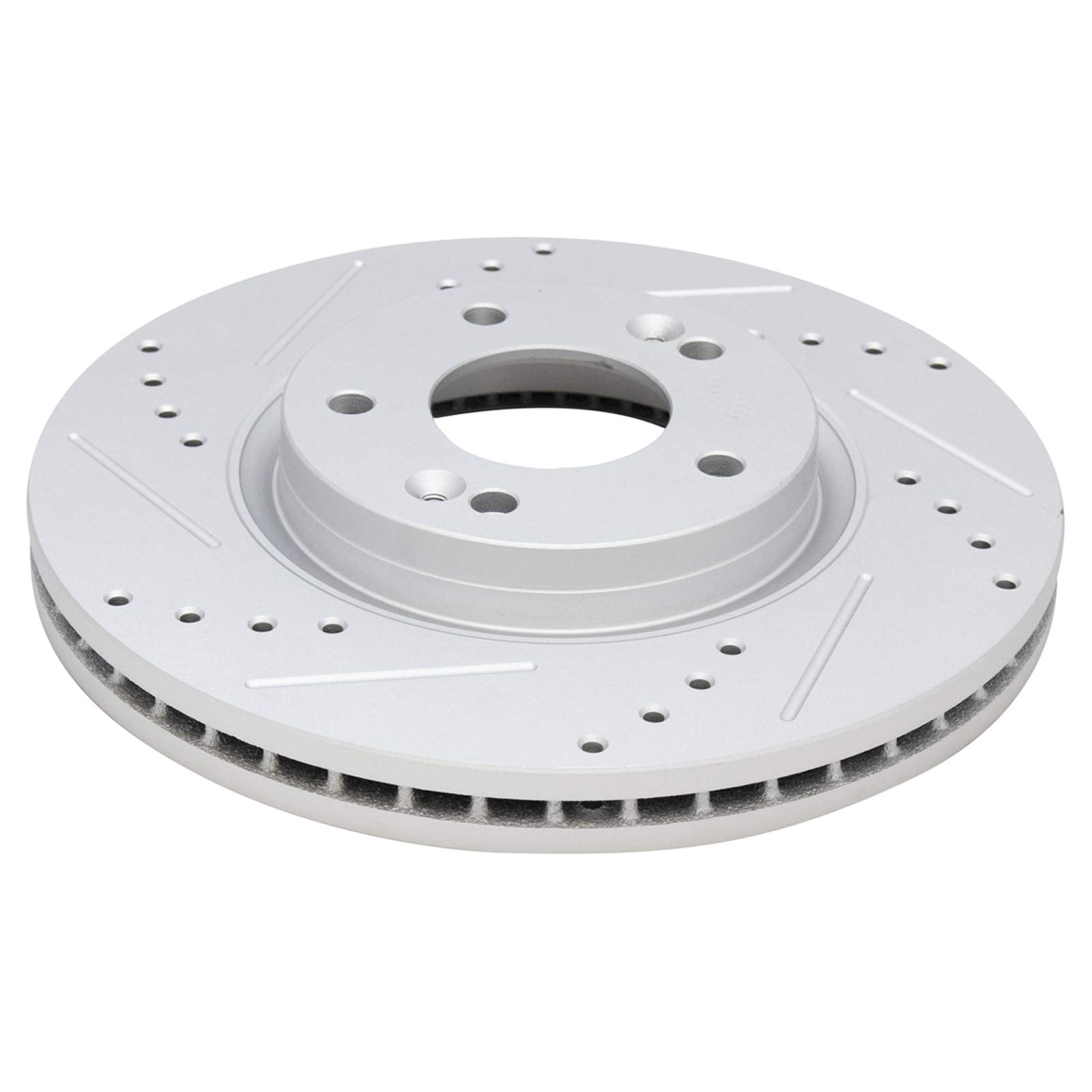 Trq Front Performance Brake Rotors Set Premium G-Coated Compatible With 2010-2012 Hyundai Santa Fe 2011-2013 Kia Sorento