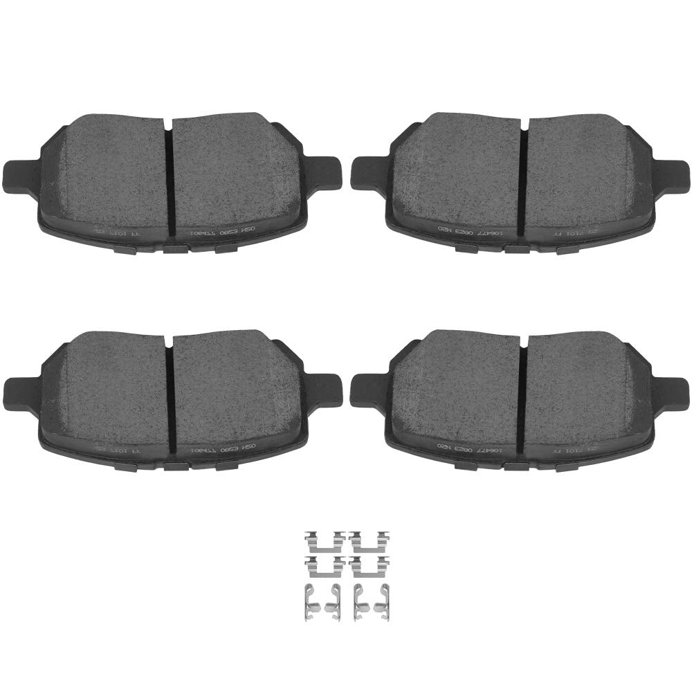 Cciyu D956 Professional Ceramic Front Brake Pads Set Fit For 2003-2006 For Ford Expedition,2003-2006 For Lincoln Navigator