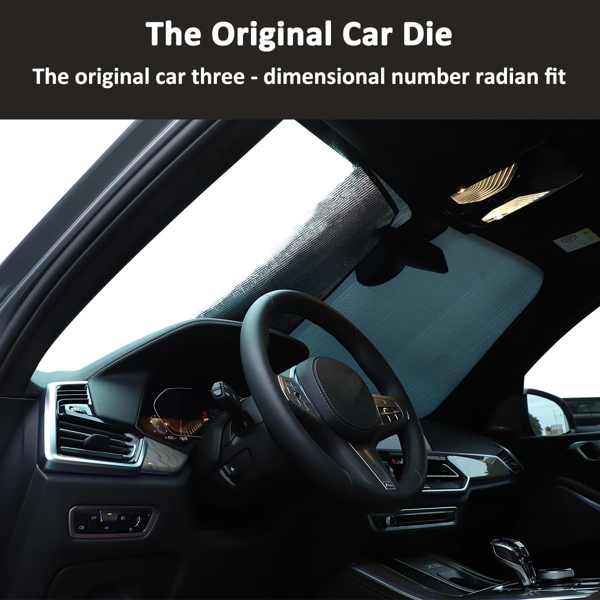 Car Windshield Sunshade For Bmw X5 G05 2019-2023 Car Sun Shade Window Shades, Car Foldable Uv Ray Reflector Auto Front Window Glass Sun Shade