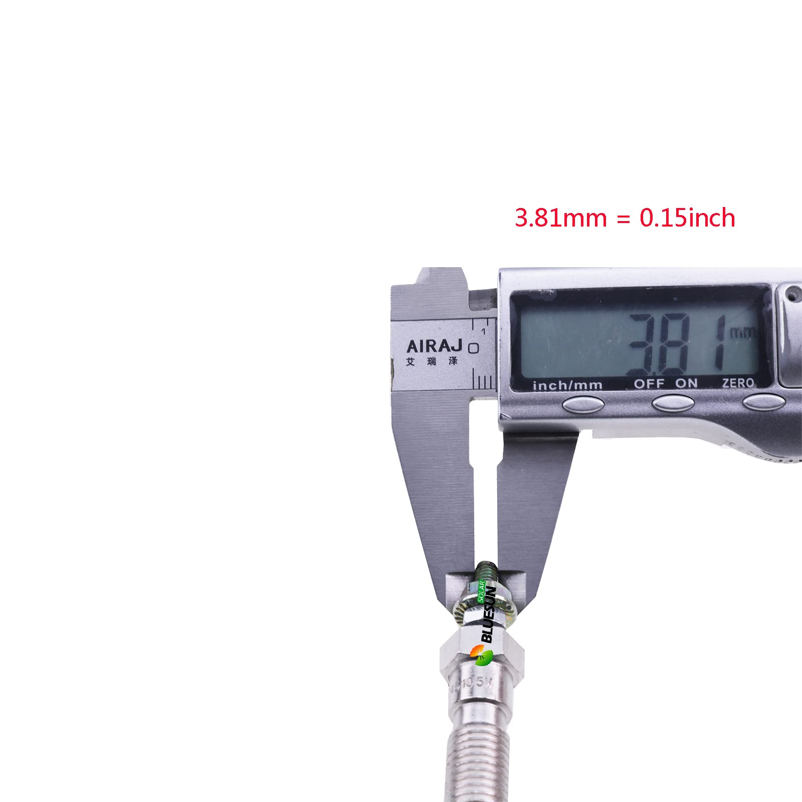 Bluesunsolar 4Pcs Glow Plug 12V 600-815-1340 Ko600-815-1340 Replacement For Komatsu Engine 4D94 4D95L 4D95Le 4D95S Forklift Fd20-T11 Fd25-T11