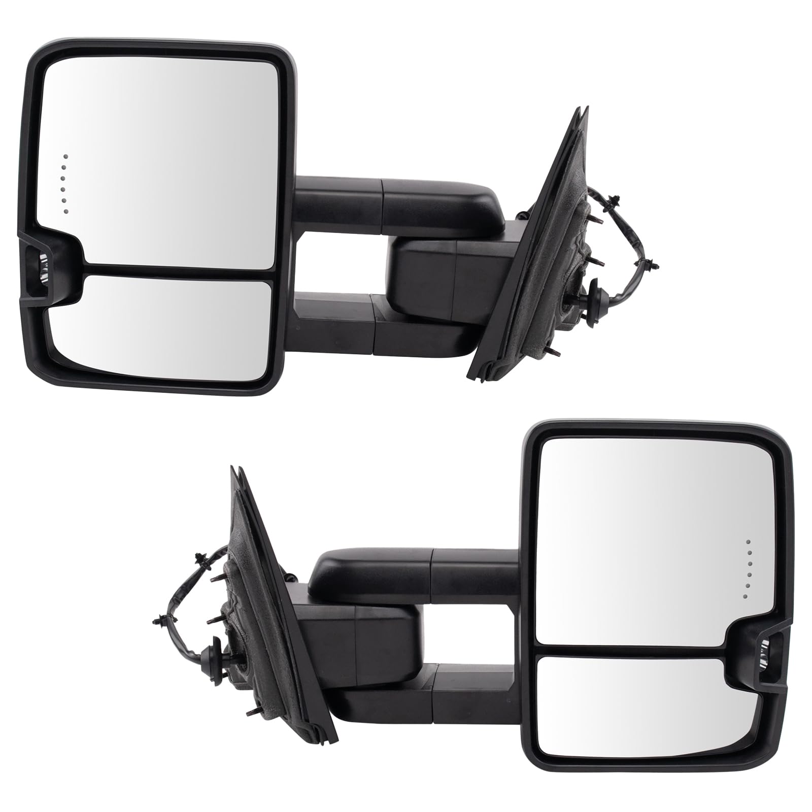 Trail Ridge Mirror Set Compatible With 2015-2017 Chevrolet Silverado 1500